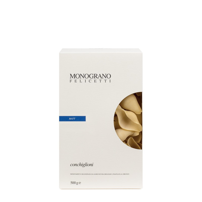 Pasta Conchiglioni Monograno Felicetti 500 Grammi Pasta Conchiglioni Monograno Felicetti 500 Grammi