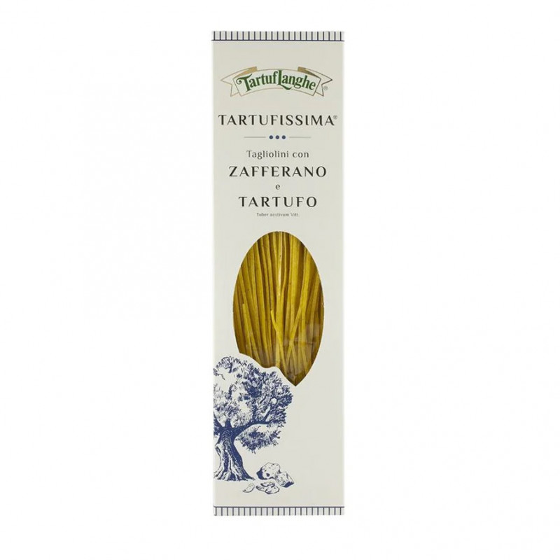Tagliolini con Zafferano e Tartufo 250 Grammi Tagliolini con Zafferano e Tartufo 250 Grammi