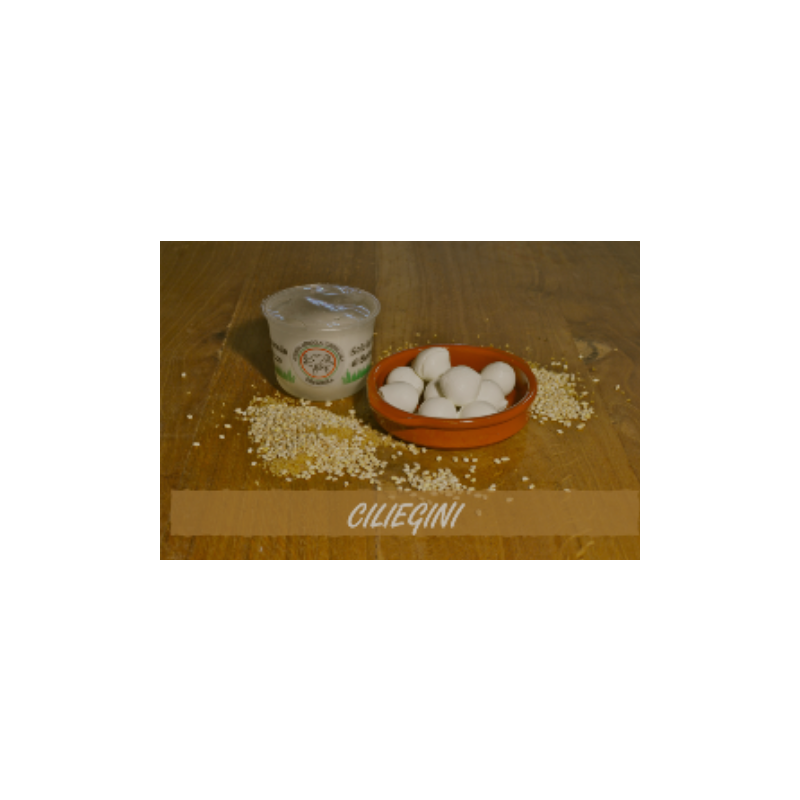 Ciliegini di Bufala 250 Gr. Ciliegini di Bufala 250 Gr.