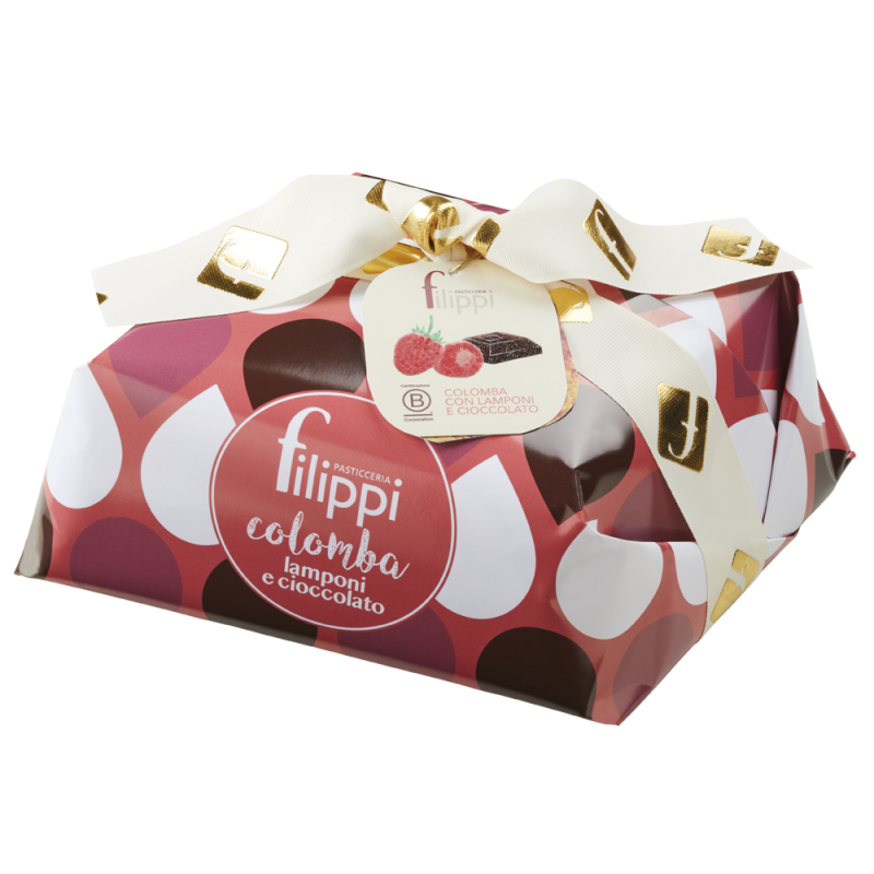Colomba Lamponi e Cioccolato F. 750 Gr. Colomba Lamponi e Cioccolato F. 750 Gr.