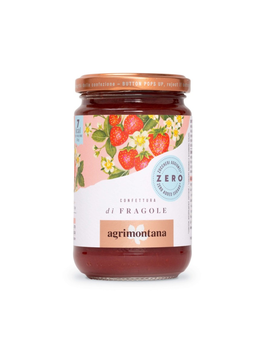 Confettura di Fragole "Zero Zuccheri" 290gr