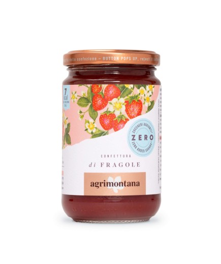 Confettura di Fragole "Zero Zuccheri" 290gr