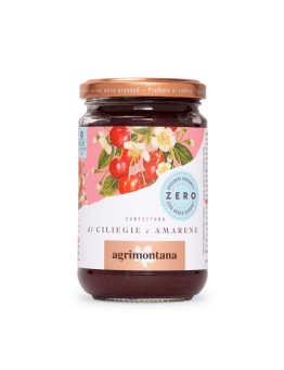Confettura di Ciliegie e Amarene  "Zero Zuccheri" 290gr