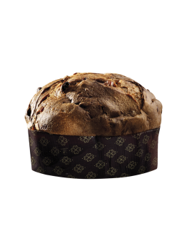 Panettone Pesche e Amaretti 500 Grammi