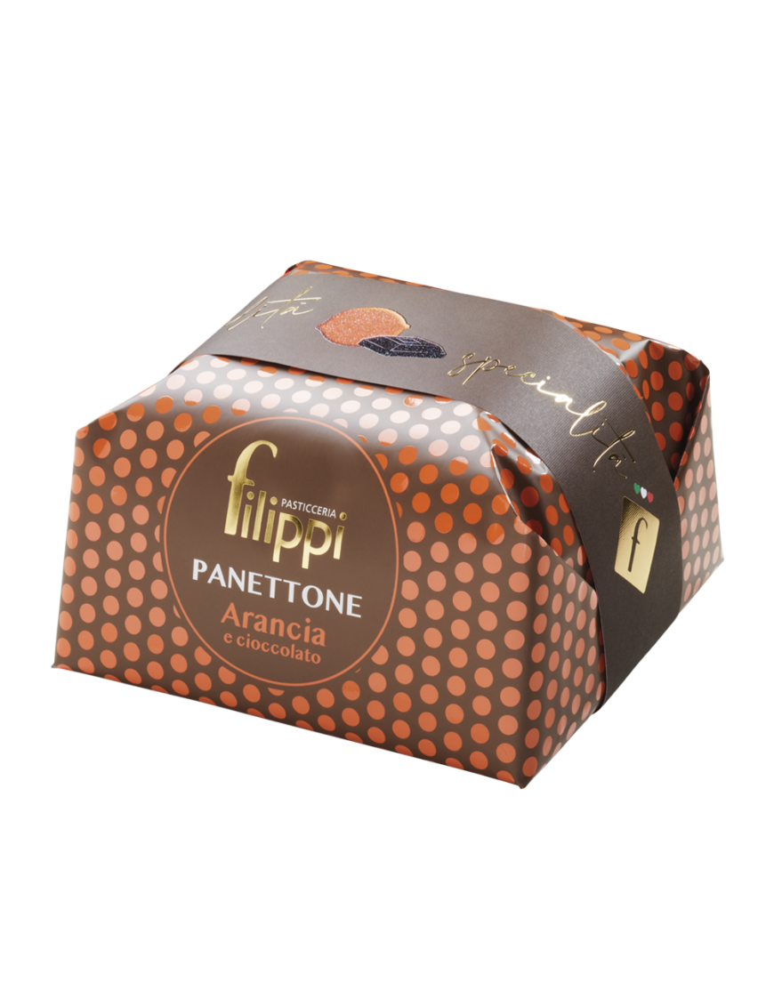 Panettone Arancia e Cioccolato 500 Grammi