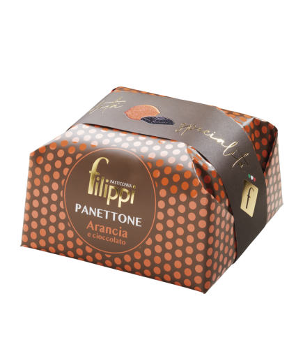 Panettone Arancia e Cioccolato 500 Grammi
