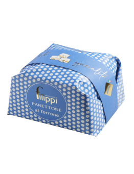 Panettone al Torrone 500 Grammi