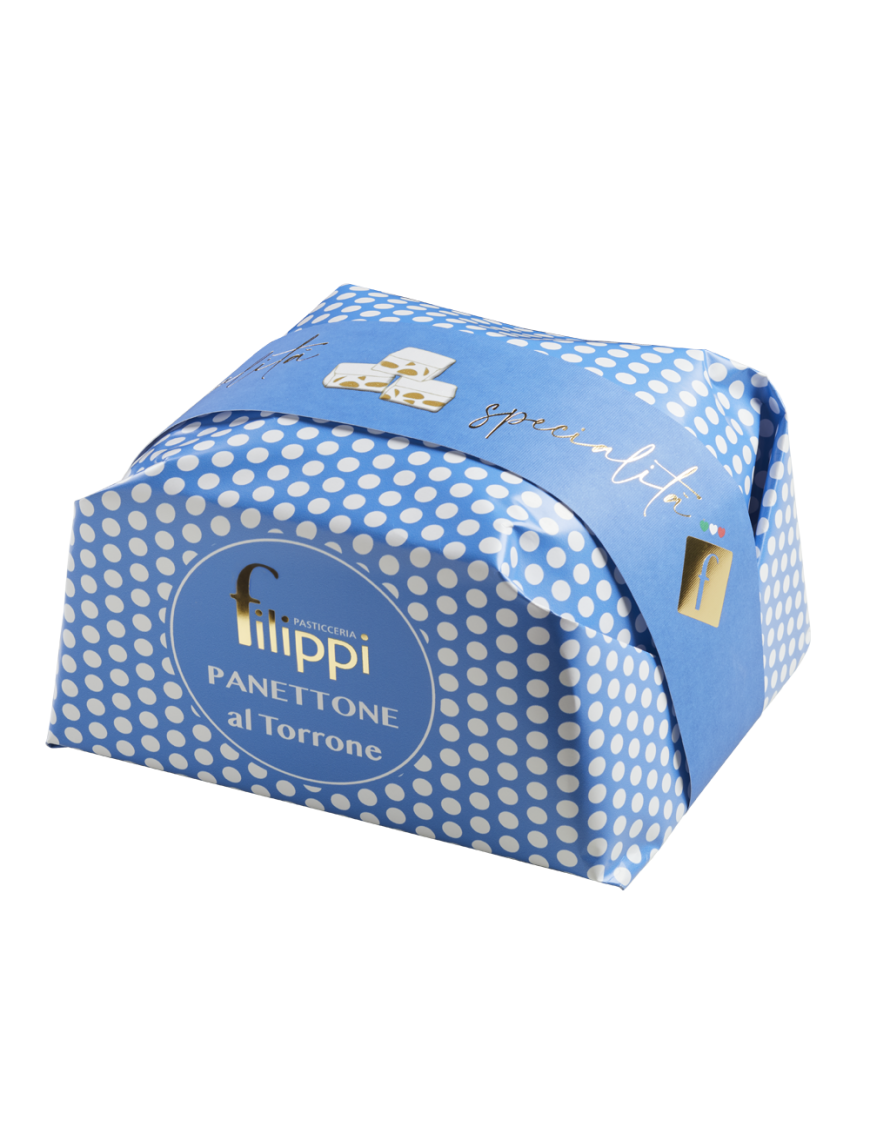 Panettone al Torrone 500 Grammi
