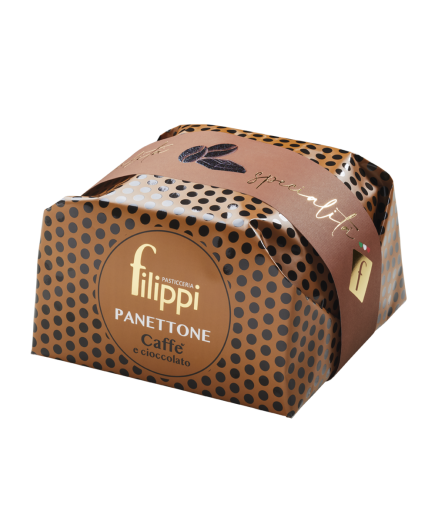 Panettone Caffe e Cioccolato 500 Grammi